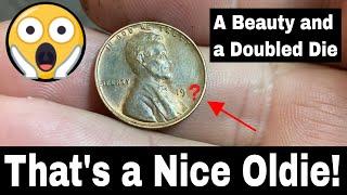 Beautiful Old Wheat Penny and Doubled Die Found - Penny Hunt 201