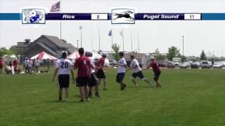 UPS Postmen v Rice Cloud 9 Semifinals D III Championships 2012