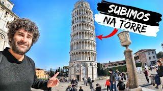 CONHECENDO A TORRE INCLINADA DE PISA | Como é por dentro