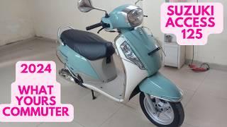 2024 Suzuki Access 125 | Segment Best Mileage Scooter Detailed Features Price & Specs @caarnavtech