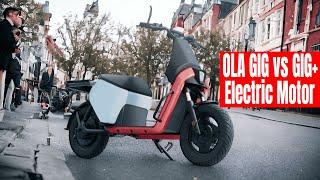 Ola Gig vs Ola Gig+ Electric Motor Bike FINALLY!