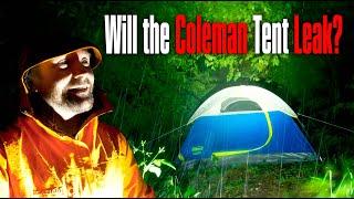 How Badly Will the Best Selling Tent On Amazon Leak? Coleman Sundome 2 Tent - Test Night