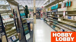 HOBBY LOBBY SHOP WITH ME SPRING DECOR KITCHENWARE CHRISTMAS CLEARANCE SHOPPING STORE WALK THROUGH