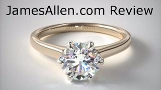 JamesAllen.com Unboxing and Review: 14K Yellow Gold Tapered Six Prong Diamond  Engagement Ring