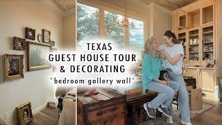 Texas Guest House TOUR & DECORATING *bedroom gallery wall*