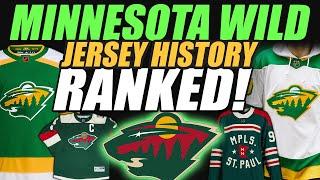 NHL Minnesota Wild Jersey History RANKED!