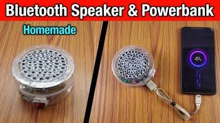 how to make bluetooth speaker & powerbank at home | Technical Narottam