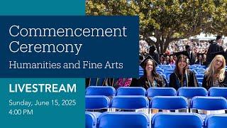 UC Santa Barbara Humanities & Fine Arts Commencement Ceremony 2025