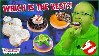 Which Krispy Kreme Ghostbusters Doughnut is the best?! | HALLOWEEN COUNTDOWN