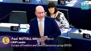 Britain will not be bullied - UKIP Leader Paul Nuttall