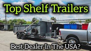 Top Shelf Dump Trailers Sells The Cheapest Heavy Duty Trailer On The Market | I Bought 3 From Them!!