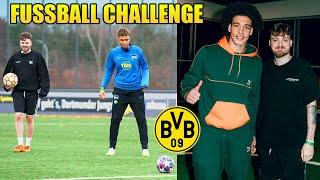 FUSSBALL CHALLENGE vs. Sidney & Axel Witsel beim BVB Trainingsgelände ️🟡 | ViscaBarca