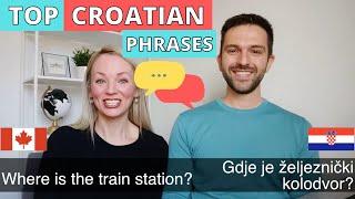 LEARN CROATIAN! 50+ Common Travel Phrases for Beginners!