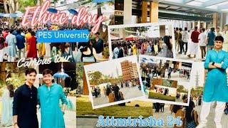 PES UNIVERSITY | Ethnic Day 2024 | Campus Tour 2024 | Attmtrisha 24 | PES University Campus Tour