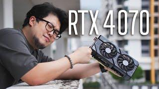 RTX 4070 Review (Asus Dual) - Peak Mid at $599. Nuff said.