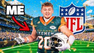 I Played In My First Professional Football Game!