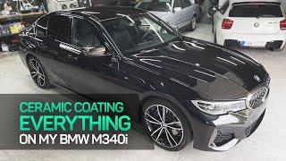 Ceramic Coating Everything on my 2020 BMW M340i G20