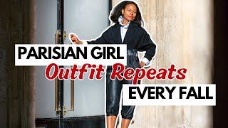 Top 5 Fall Fashion Staples Parisian Girls Wear on REPEAT