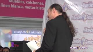 Teo Gonzalez En La Inauguración De Muebles América By TBR TV