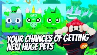 Pet Simulator X: Chances of getting New Huge pet (Free Huge)