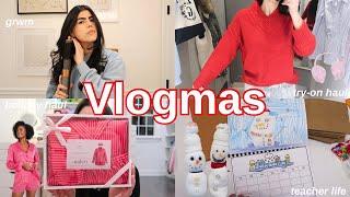 Vlogmas Day 19: Teacher Life, Shopping at Target, Holiday Target Haul & Chats | Gabriella Mortola