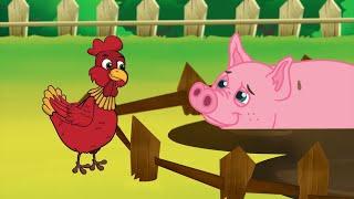 The Little Red Hen | Bedtime Stories for Kids in English | Storytime