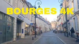 BOURGES - 4K Driving- French region