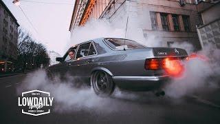 Подвеска на W126 V8, Отвозим диски в QLT, Burnout на V8 - Lowdaily Lifestyle 9