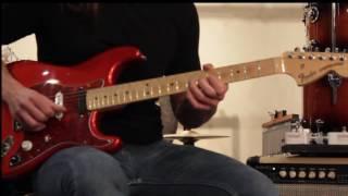 Fender USA Stratocaster w Warmouth MODS - Matt Spinks demo - Lodo Drum Guy