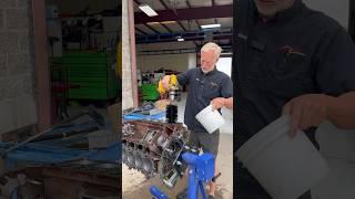 How we clean and prepare our engines before assembly