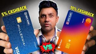 LIFETIME FREE HDFC Swiggy Vs PAID HDFC Millennia Credit Card - Best Cashback Credit Card ?