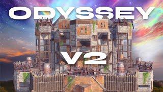 The Odyssey V2 - Strong Small Group Base - Open Core and Bunkers - RUST 2024