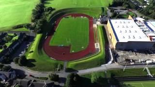 The University of Limerick campus aerial view