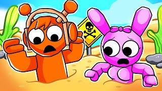 Can SPRUNKI ESCAPE ALL QUICKSAND TRAPS in Roblox? (Incredibox)