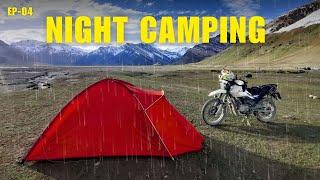 Heavy Rain, AMS, Cloud Burst Warning | Camping at Gonbo Rangjon @NishantViews