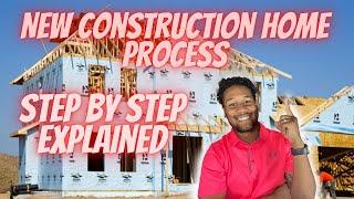 New Construction Home Buying Process; A step by step guide