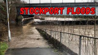 Stockport Floods - DEVASTATION on New Years Day 2025