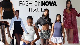 @FashionNova Haul | How to style dress/skirt selections for fall looks!