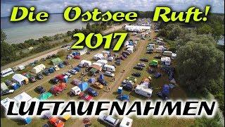 ◄DIE OSTSEE RUFT! 2017► LUFTAUFNAHMEN von SAMSTAG vom Opeltreffen bei Boltenhagen [4K]