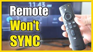 How to SYNC & Pair Fire TV Stick Remote that Won't Connect (Easy Tutorial)