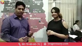 Khushi from Delhi office Sharing her Experience with YES Germany | Study in Germany