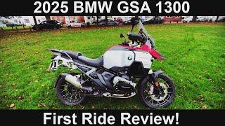 BMW GSA 1300 - FIRST RIDE REVIEW - NEW FOR 2025!