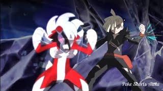 Gladion Using Lyconroc's Rock Type Z-Move "Continental Crush"