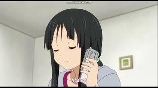 Ritsu Tainaka saying weird things to Mio Akiyama (K-ON!)