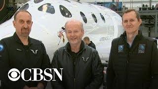 Virgin Galactic takes first test passenger into space