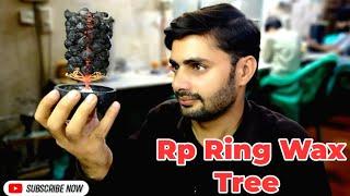 rp gold rings designs wax tree | gold casting work | jewellery casting | gold work | sone ki flass