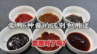 Differences and uses of bean paste, sweet noodle sauce, hoisin sauce, and barbecued pork sauce