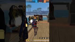 DEADLY FF NEW VIDEO #anime  1VS1 FREEFIRE  