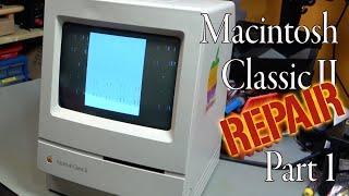 This Mac Classic II Had Surprises Inside (Repair Part 1)