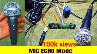 How to Connect Mic in Bluetooth Module /Echo Mic / Without Mic / circuit..  ইউএসবি ব্লুটুথ ইকো